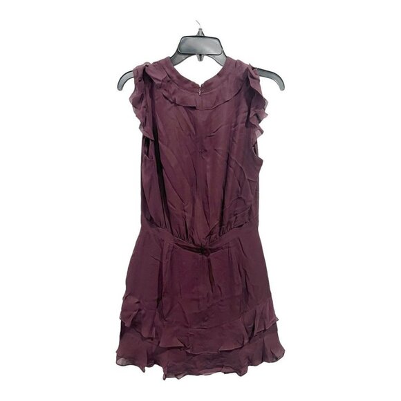 Parker Cora Ruffled Silk Mini Dress - Picture 3 of 4